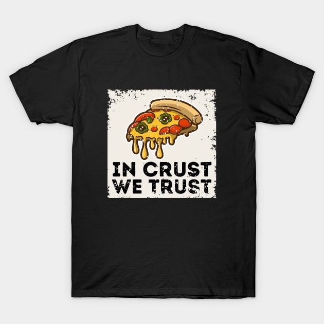 Pizza Fun - Slice Laughs T-Shirt by Hepi Mande